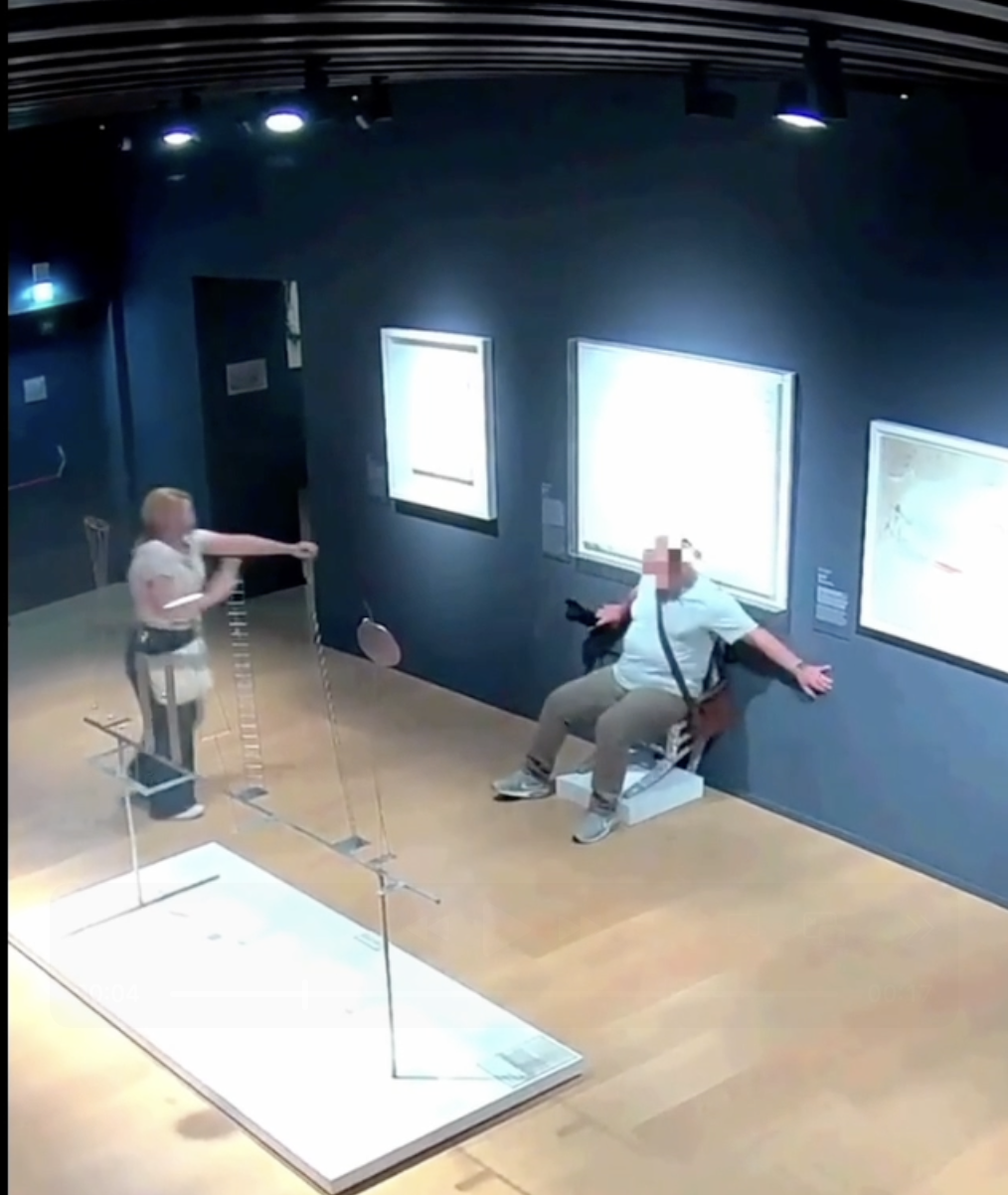 The Tourist Who Sat on the Crystal Chair