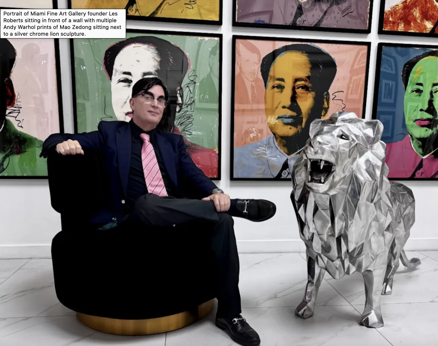 Leslie "Les" Roberts: The Art Dealer Who Just Kept Faking It